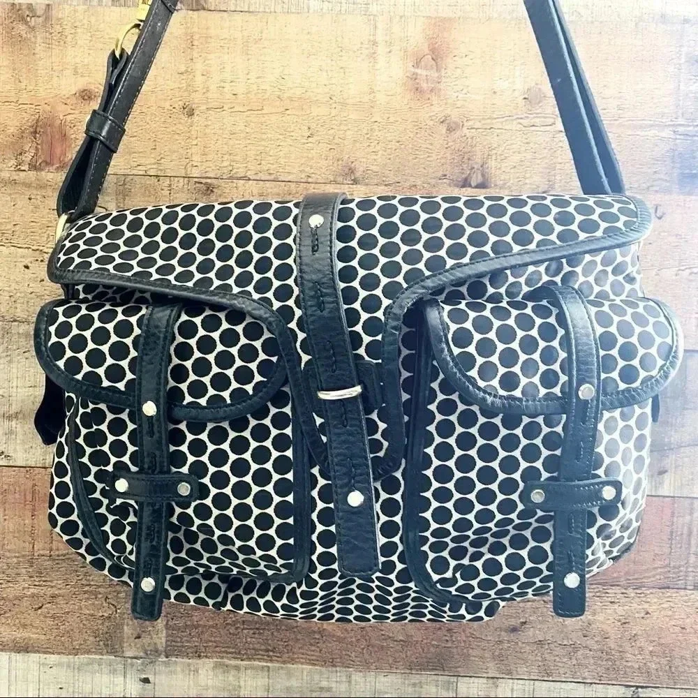 Mia Bossi Black Reese Diaper Bag